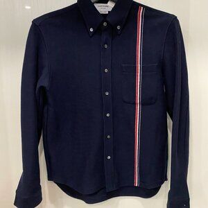 New, never worn size '0" Thom Browne 100% cotton cardigan